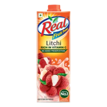 Dabur Real Litchi (Lichi) Fruit Juice Nectar 1 Liter