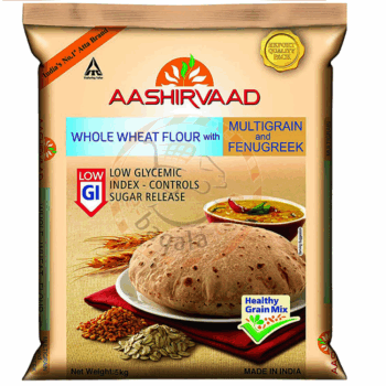 Aashirvaad Whole Wheat Flour with Multigrains and Fenugreek