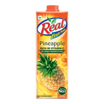 Dabur Real Pineapple Fruit Juice Nectar 1 Liter