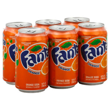 Fanta Orange Soda 300 ml Can